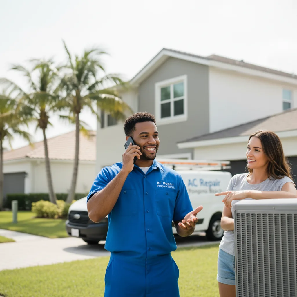 AC Repair Pompano Beach customer support in Loomis